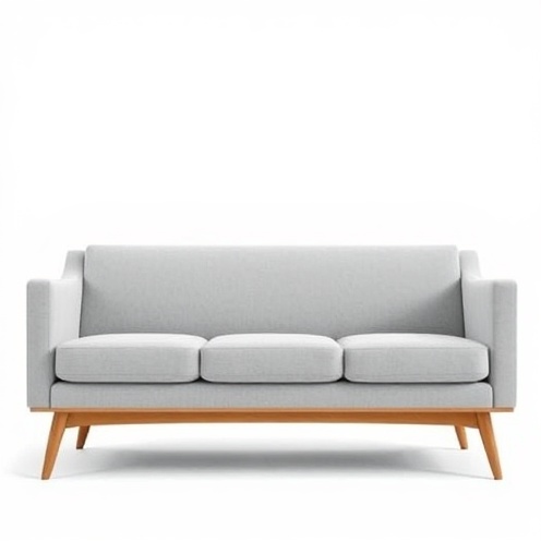 Gray Minimalist Sofa